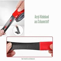 Doppelseitiges Klebeband, Extra Stark Klebend, Verwendet Originales VHB 5952 Rohmaterial, 10mm x 22M, 1.1 mm dickt, Wasserfest und Hochtemperaturbeständig für Auto, Heimdekoration, Bürodekoration – Ansicht 9