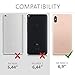 kwmobile TPU Silicone Case Compatible with Xiaomi Mi Max 3 - Soft Flexible Protective Phone Cover - Black Matte