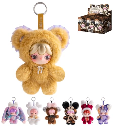 Rolife Suri Magisches Tier Blind Box 1 Zufällige Figur aus 6 Vinyl Plüschfigur 15-21cm Plüsch Anime Actionfigur Sammlerfigur Spielzeug Geschenk Für Sammler