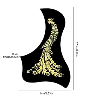 Chengstore Autocollants Pickguard pour Guitare – Protège-médiators étanches pour Guitare Acoustique – 10 pièces 40/41… - Les Beatles, Paul McCartney, John Lennon, RIngo Starr, George Harrison Chengstore Autocollants Pickguard pour Guitare - Protège-médiators étanches pour Guitare Acoustique - 10 pièces 40/41… – Image 4
