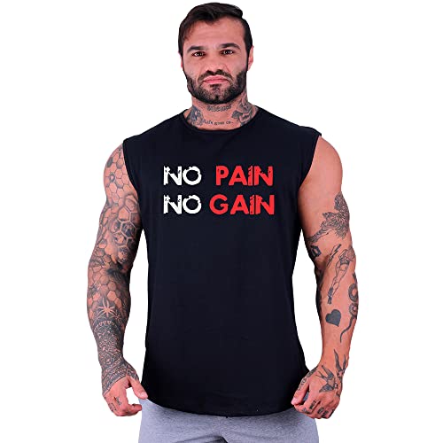 Kit 2 Regatas Machão Longline Masculina MXD Conceito Sem Manga Treino Academia Musculação Estampada