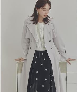 chaco！プロポーションボディ　新品未使用　トレンチコート　PSサイズ プロポーションボディドレッシング PROPORTION BODY DRESSING シアー