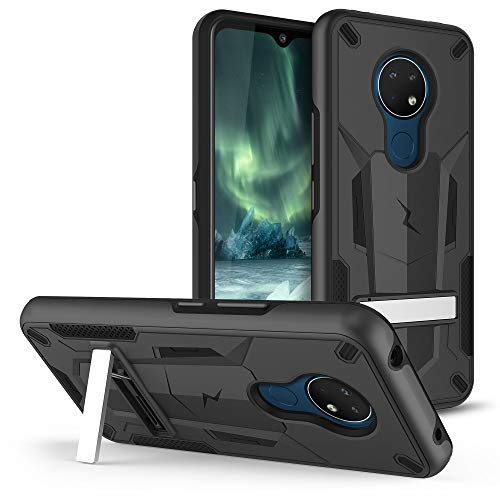 Phonelicious Nokia C5 Endi Case with Kickstand Heavy Duty Rugged Slim Durable Hybrid Dual Layer Shockproof Phone Cover Compatible Cricket Nokia C5 (Black) Phonelicious Nokia C5 Endi Case with Kickstand Heavy Duty Rugged Slim Durable Hybrid Dual Layer Shockproof Phone Cover Compatible Cricket Nokia C5 (Black)