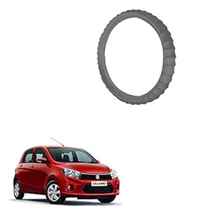 Kandid Finger Grip Car Steering Cover Grey for Maruti Suzuki Celerio