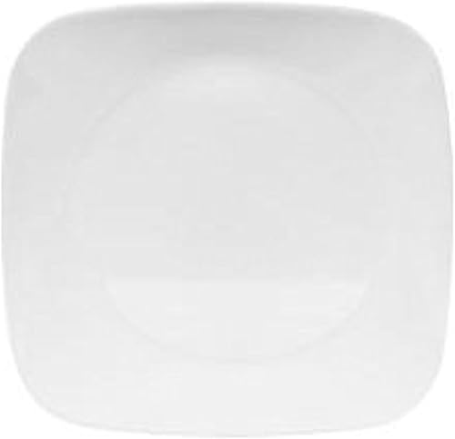 Corelle Plato cuadrado blanco puro de 65 pulgadas juego de 6 Corelle Plato cuadrado blanco puro de 65 pulgadas juego de 6