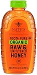 Nature Nate's Organic Pure, Raw and Unfiltered Honey, 32 Ounce