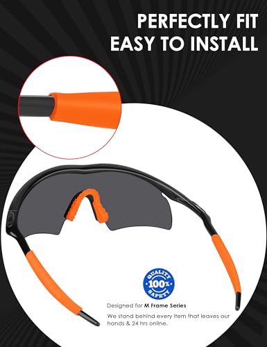 Image of BLAZERBUCK Replacement Earsocks for Oakley M Frame Series Sunglasses