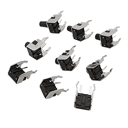 Micro interrupteur à angle droit 6x6x7.5mm pour circuit imprimé PCB - 3