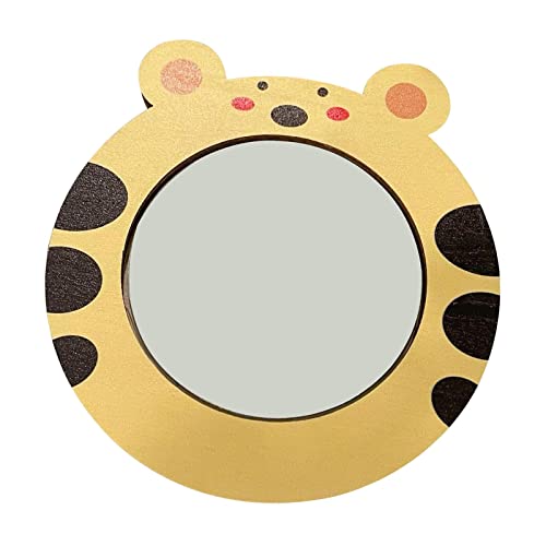 SM SunniMix Montessori Busy Board DIY Zubehör, Sensorik Spielzeug Lernen, Feinmotorik Lernspielzeug DIY Zubehör, Sensory Board Teile, Holz Motorikspielzeug Lernen für Kleinkind Flugzeug, Spiegelgelb Cover