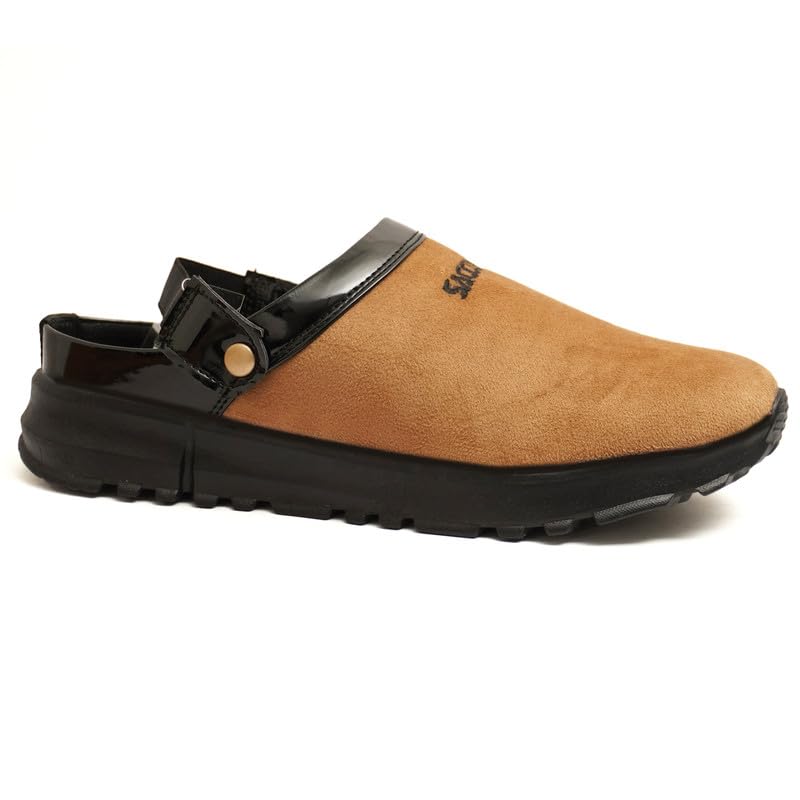 Botha Saccucci Mens Tan Slip-On Casual Clogs (B0D4B5FBYW) Amazon Price History, Amazon Price Tracker
