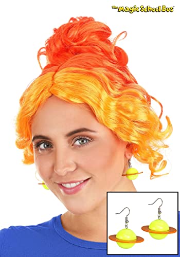 Magic School Bus Ms. Frizzle Earrings for Women - Drop Dangle Science Planet Ceramic Earrings for Teachers2