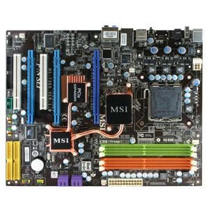 Carte MSI P7N SLI-FI avec technologie NVIDIA nForce 750i pour double GPU