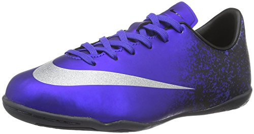 JR Mercurial Victory V CR IC Youth Indoor Soccer Shoe (10.5) Black