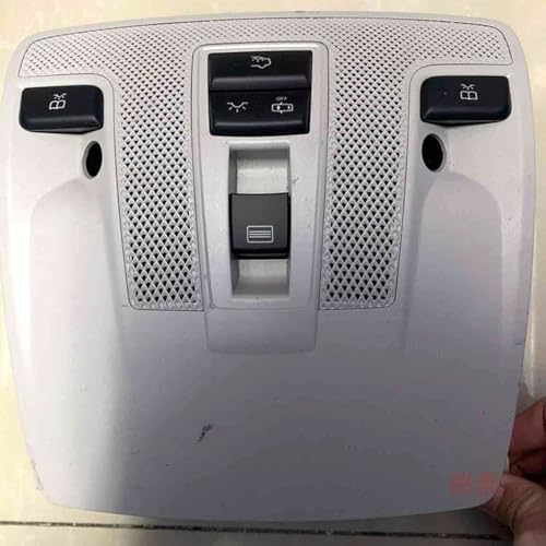 Car Reading Light Sunroof Switch for Mercedes Benz 117 CLA180 CLA200 CLA220 CLA260,Car Interior Overhead Console Dome Light Reading Lamp Sunroof Switch Parts.,A-Black(Normal/B-Grey)