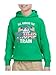 Wild Bobby All Aboard The 2024 Train Political Youth Hooded Sweatshirt, Kelly, X-Large