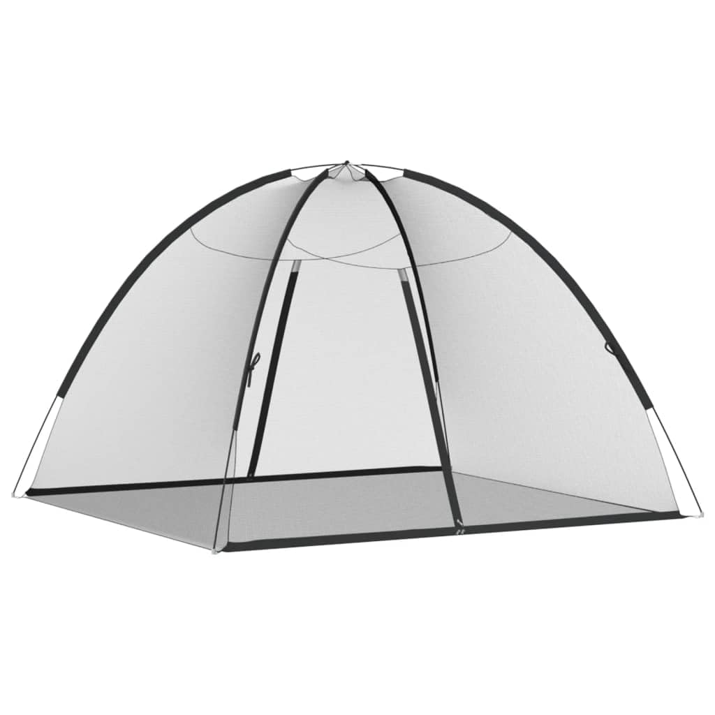 vidaXL Moskitiera Mongolia z drzwiczkami, siatka 220, 200x180x135 cm, moskitiera turystyczna, moskitiery nad łóżko, moskitiera na łóżko