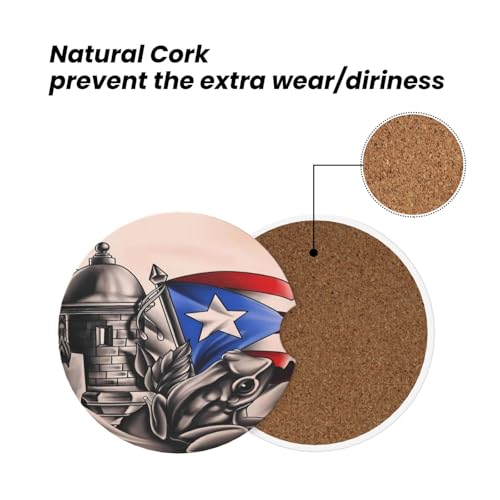 Portavasos de Cerámica Absorbente para Carro 2 Pack miniatura 6