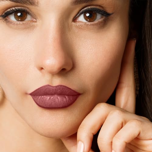 Image of MARY JO K Matte Lip Pencil | Bold Definition | Creamy Matte Formula | Intense Color Payoff | Long-Lasting Wear | Precision Tip | Castor Oil | 1.5g | 13 Brown