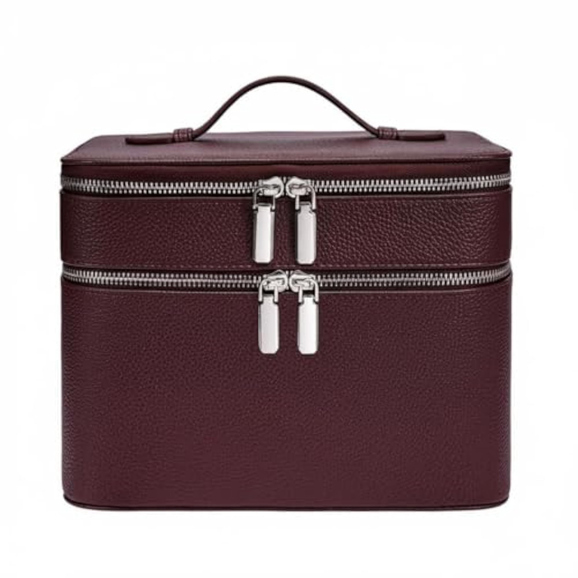 Stain-Proof Portable Cosmetic Train Case for Makeup