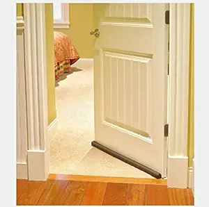 VIGNESHGENIX Premium PVC Sound-Proof Reduce Noise Energy Saving Weather Stripping Under Door Twin Draft Stopper Noise Blocker Window Breeze Blocker Adjustable Door Sweeps 36 inch (Brown) (Pack of 3)