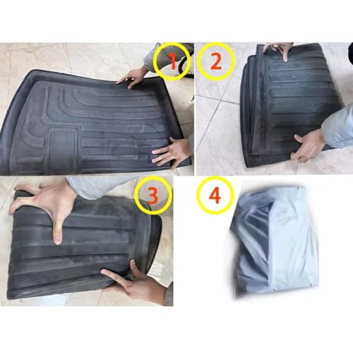 Tapis de coffre compatible XPeng G6 en EVA haute finition - 6