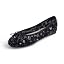 Black Sequin Beads Lace