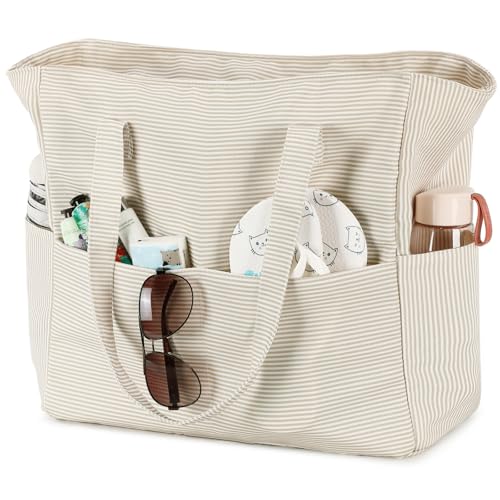 Bluboon Waterproof Beach Tote Pool Bags for Women Ladies Extra Large Gym Tote Carry On Bag With Wet...