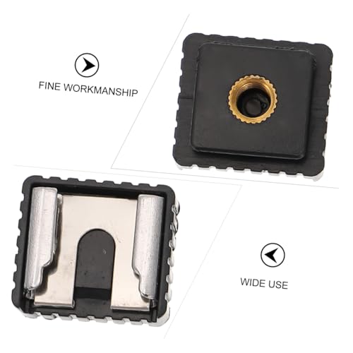 Soporte de zapata para cámara de fotos y video, ideal para instalar micrófonos externos 3