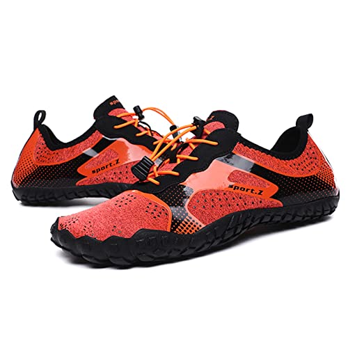 Mens Womens Athletic Hiking Water Shoe Quick Dry Barefoot Aqua Shoes Swim Sandals Beach Footwear with Drainage4