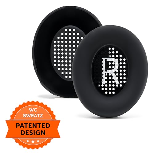 Image of WC SweatZ QC Ultra - Patented Protective Earpad Covers Compatible with Bose QuietComfort Ultra Gen 1 & Gen 2 by Wicked Cushions | Sweatproof & Washable | Black