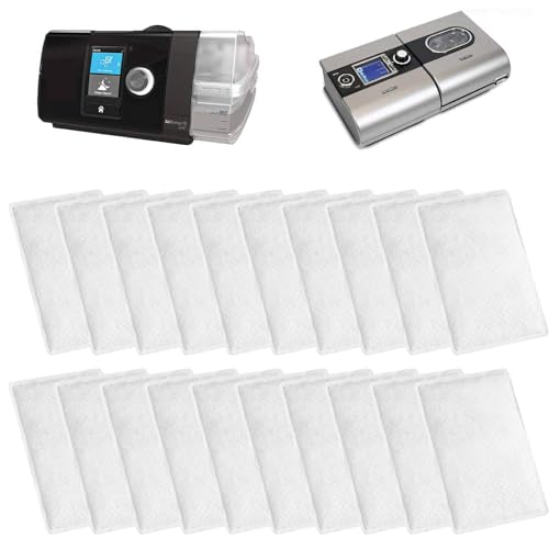 20 Packs CPAP Filters Disposable Filter Supplies...
