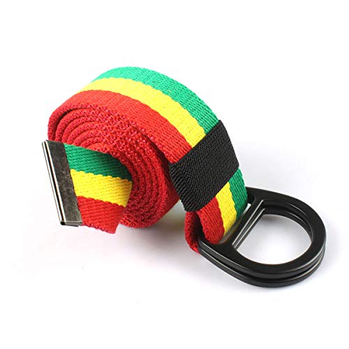 Rasta Jamaican RGY Canvas Belt with Styilish Buckle2