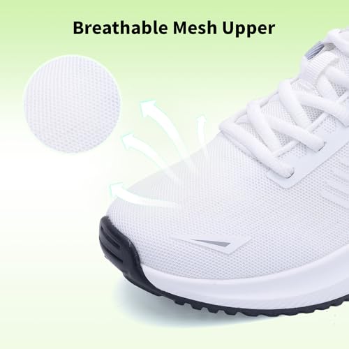 Image of RomenSi Womens Arch Support Walking Shoes Orthotic Fashion Sneakers Tennis Shoes for Plantar Fasciitis Pain Relief US 5.5-11