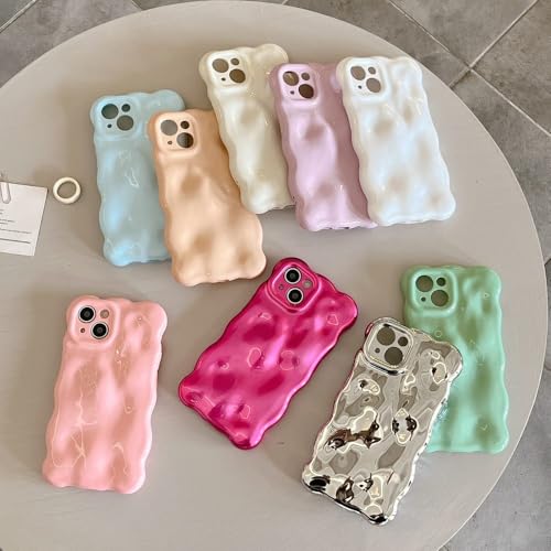 Étui de téléphone de luxe pour iPhone 16 Pro Max, coque premium bleue - 4