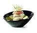 G.E.T. B-792-BK Angled Cascading Serving Bowl for Salads, Rice and Dessert, 24 Ounce / 9.25
