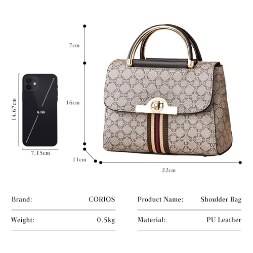 Bolso elegante CORIOS para mujer en cuero PU miniatura 3