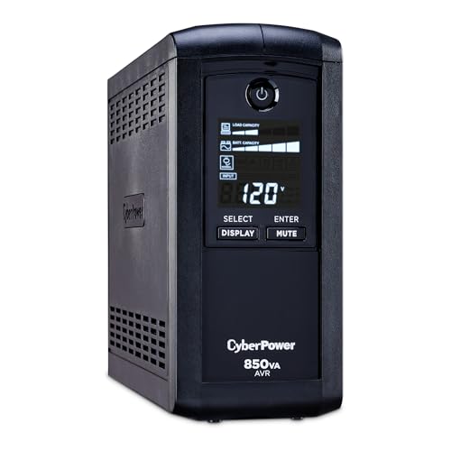 Image of CyberPower CP850AVRLCD Intelligent LCD UPS Battery Backup