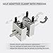 HUBEST Precision Mini Vise,Multi-function Tabletop Vice DIY Making Fixed Clamp Crafts Remodeling Vise Tool for Coloring Holder DIY Craft Polishing Holding Tool