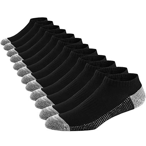 Ueither Chaussettes Basses Hommes Respirantes Socquettes Courte 6 Paires Chaussettes de Sport en Coton