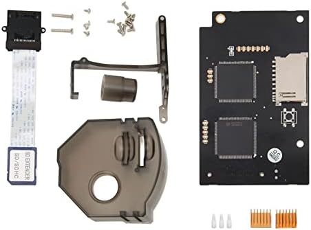 GDEMU Optical Drive Simulation Board, Eingebaute Kostenlose Festplatte, Ersatz VA1 DC Game Repair Part V5.15b für SEGA Dreamcast DC Dreamcast Host Game, Translucent Black