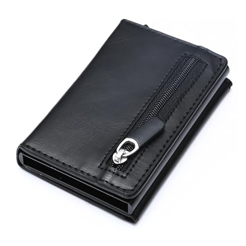 Eliteva Cartera Hombre con Monedero - Tarjetero Automatico Hombre, Cartera Monedero Hombre, Carteras para Hombre Pequeñas, Billeteras para Hombre, Monedero Hombre Pequeño, Slim Wallet.