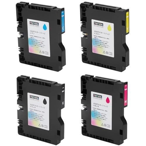 リコー純正 GC43 4色セット Amazon.co.jp: RICOH 純正 インク SGカートリッジ GC43 4色