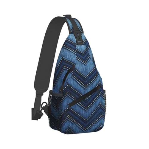 Bolso Cruzado de Pecho Unisex Negro miniatura 2