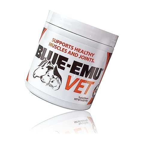 Blue Emu Vet Skin & Joint Soothing Cream - Moisture Relief & Joint Support for Your Furry Friends - 6 oz Jar Cover
