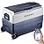 BODEGACOOLER 12 Volt Car Refrigerator,64 Quart Portable Fridge Cooler WIFI APP Control, -4?-68? 60L Dual Zone Car Freezer Cooler, 12/24V DC and 100-240V AC for Camping,Travel,RV,Boat,VAN,Road Trip