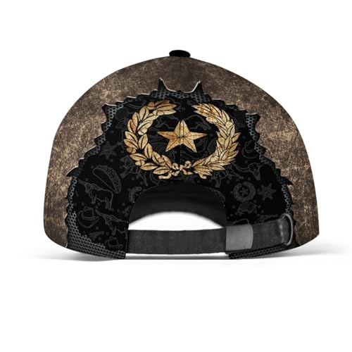 Image of Texans Caps for Men - Texas Baseball Cap and Hat - Texans Flag Cap