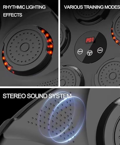 Image of Drumstone 𝟏𝟓 𝐘𝐄𝐀𝐑 𝐆𝐔𝐀𝐑𝐀𝐍𝐓𝐄 Wall-Mounted Smart Bluetooth Music Boxing Trainer - Touchscreen Display, Home & Gym Punching Machine (𝐆𝐫𝐞𝐚𝐭 𝐈𝐧𝐝𝐢𝐚𝐧 𝐅𝐞𝐬𝐭𝐢𝐯𝐚𝐥 𝐃𝐞𝐚𝐥)