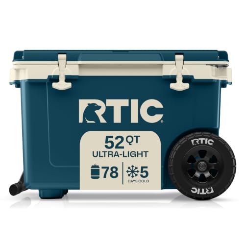 RTIC 52 QT Ultra-Light Wheeled Cooler