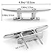 KAHACIYO Boat Cleat Open Base Boat Cleat 5 inch, Dock Cleat 316 Stainless Marine Grade Steel, Highly Polished Include Installation Accessories Screws