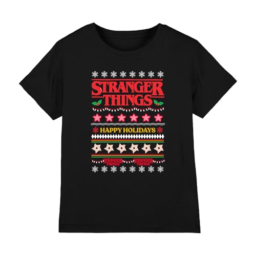 T-shirt Stranger Things enfant Demogorgon idéal pour le repas de Noël en famille